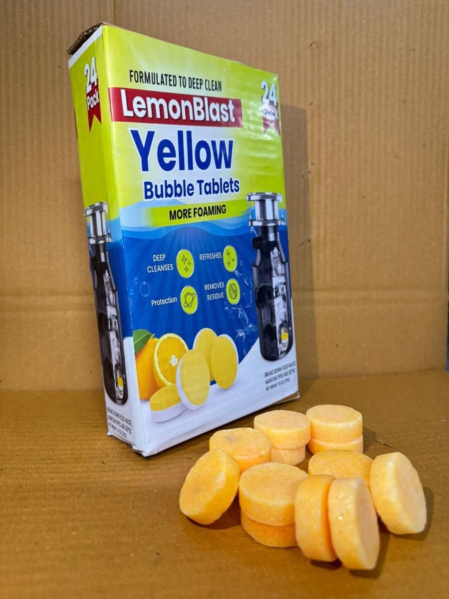 LemonBlast Yellow Bubble Tablets